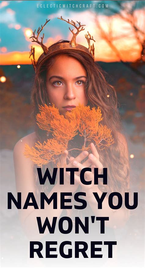 Witchcraft names in the past
